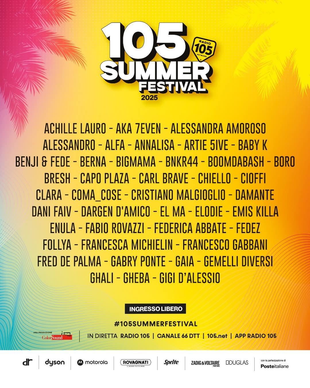 105 Summer Festival 2025